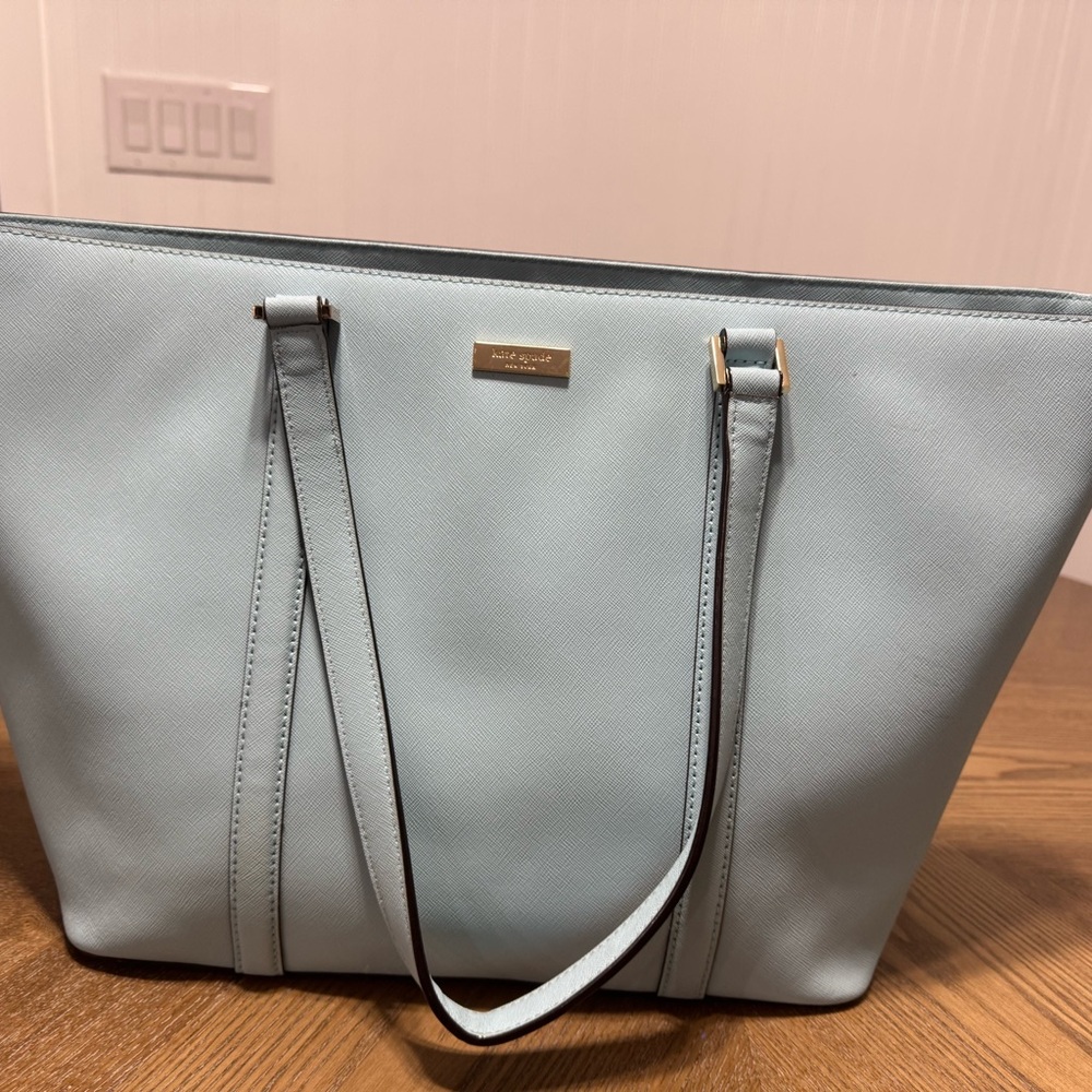 Kate Spade Light Blue Tote Bag